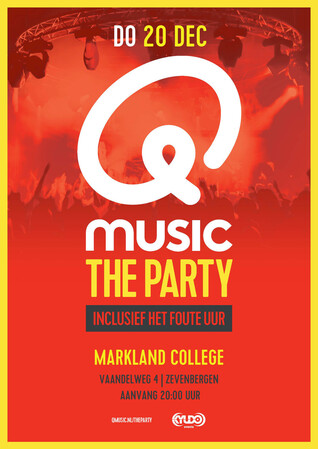 Save the date! Q-music The Party 20 december